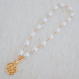 Golden Bee Baroque Necklace | 18k Gold Plated