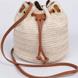 Woven Straw Tote Bag – Shoulder Strap | Summer Tote
