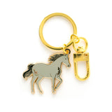 Horse Hard Enamel Keychain & Bag Charm – Western Cowgirl Gift