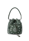 Haute Shore Harley Olive Bandana Convertible Bucket Bag