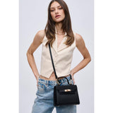 Mayfair Top Handle Crossbody Bag Black