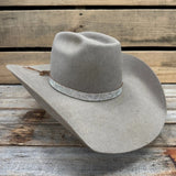 Rhinestone Crystal Suede Leather Hat Band