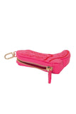 Hot Pink Western Boot Coin Purse & Bag Charm Keychain