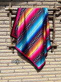 Serape Aztec Western Southwestern Wild Rag Scarf Accent