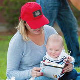 Leopard Print Game Day Cap – Red | Football Patch | Viv&Lou