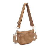 Ethereal Woven Sustainable Crossbody Tan