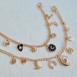 Yee Haw Western Equestrian Multi Charm Decorative Bag Purse Charm