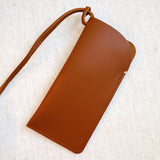 Hang It Around Glass Case Bag Charm Brown