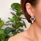 Noble Beauty Designer Stud Earrings | 18k Gold Plated