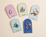 Sea Turtle Enamel Keychain & Bag Charm