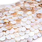 Opalite Iridescent Disc Evening Bag | Ivory Clutch with Chain Strap