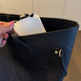 Hang It Around Glass Case Bag Charm Black