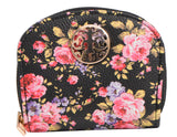 Rebecca & Rifka Round Floral Accordion Wallet