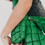 Rylyn Mini Puffer Bag Charm | Emerald Green