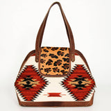 American Darling Saddle Blanket Wool & Leather Tote Bag – Western
