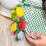 Cutie Fruit Bag Vegan Leather Charm Pineapple