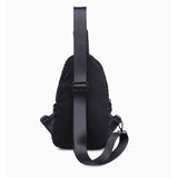 Beyond the Horizon Woven Neoprene Sling Backpack | Black