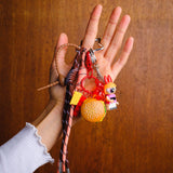 Burger Girl Keychain Bag Charms