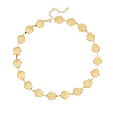 Seashell Station Necklace - 18K Gold Stainless Steel