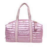 Puffer Weekender Duffle Bag – Ballet Pink
