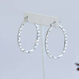 Dee Dee Hammered Hoop Earrings Gold tone