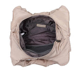 Illumine Woven Nylon Tote – Nude