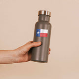 Texas Flag Rectangle Vinyl Sticker | Lone Star TX Decal | 2 Sizes