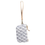 Canvas Deer Wristlet Pouch