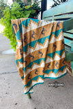 Sundance Western Southwestern Wild Rag Scarf Accent