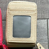 Accordion Style Card ID Wallet Beige