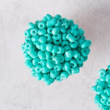 Throw the Confetti Stud Earrings Turquoise