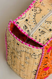 LOVE Bandana Quilted Tote Bag | Orange Multi