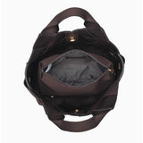 Resilience Woven Neoprene Tote – Chocolate Brown