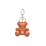 Vegan Leather Brown Bear Keychain Bag Charm