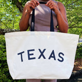 The State On My Mind Canvas Tote Texas