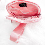 Nelly Nylon Card ID Wallet Wristlet Black