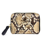 Rebecca & Rifka Snake Print Accordion Wallet