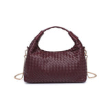 Ripley Woven Crossbody Chocolate Brown