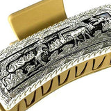 Western Horse Design Metal Hair Claw