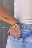Snaffle Magic Bracelet | Turquoise Western Snaffle Bit Bracelet