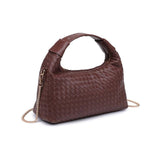 Ripley Woven Crossbody Chocolate Brown