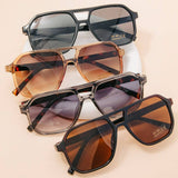 Tortoise Square Sunglasses | Light Brown