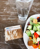 Western Cowhide Hair On Credit Card Holder Money holder Cheetah Spots