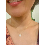 Beauty of Nature Butterfly Charm Necklace