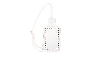 Clear See Thru Studded Sling Bag Crossbody Bag