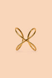 XO Ring – 18K Gold Plated, Waterproof & Adjustable