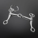 Western Curb Bit Keychain | Equestrian-Inspired | Polished Finish