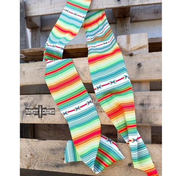 Good Vibes Long Western Southwestern Cowgirl Scarf