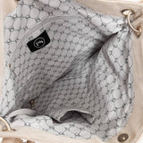 Rosalie Rivet Vegan Suede Hobo Bag | Black