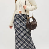 Carrie Vegan Leather Crossbody Dark Espresso Brown Gold